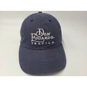 Don Eduardo Tequila Ouray Strapback Adjustable Hat Cap Cotton Dad Men Women Blue